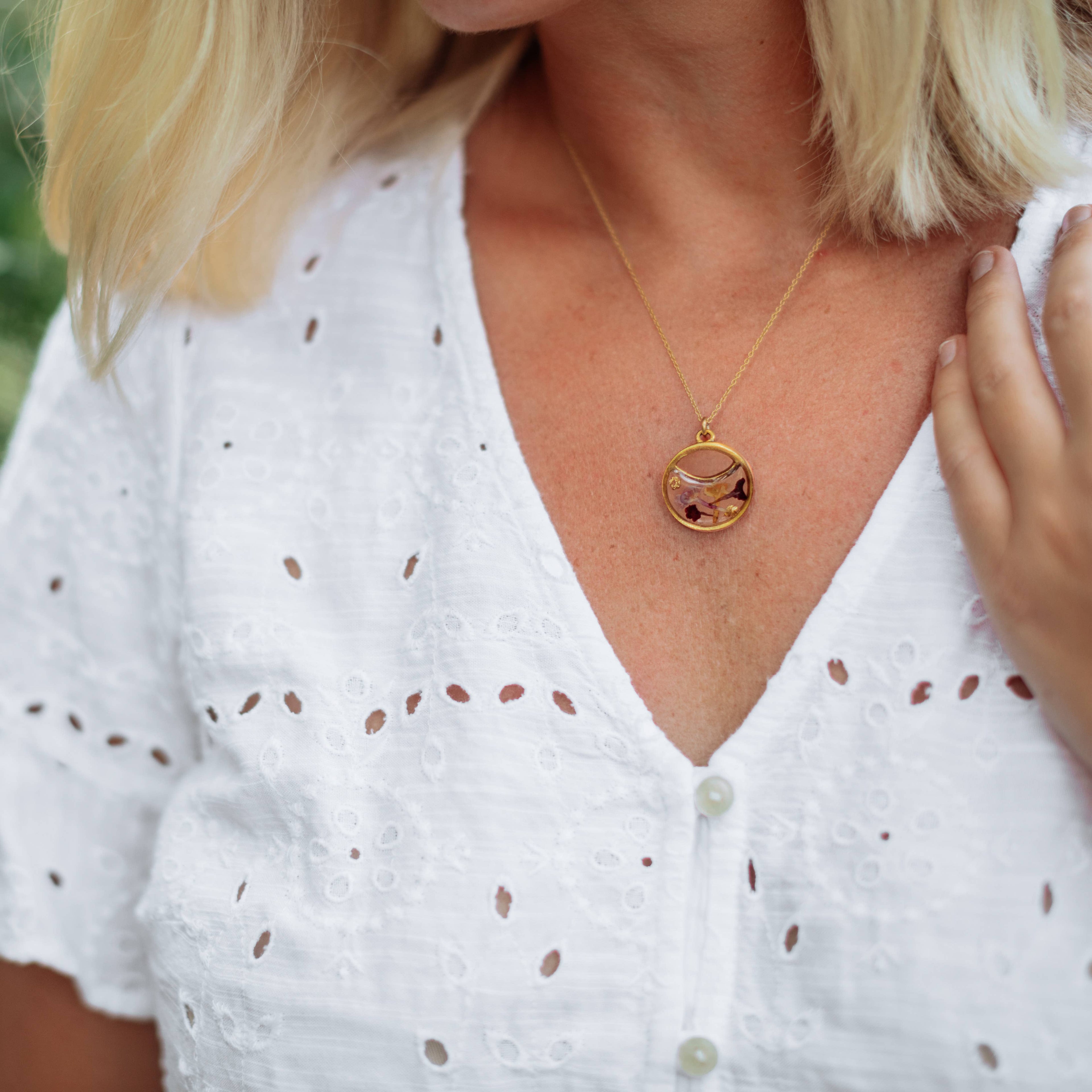Garden Moon Necklace