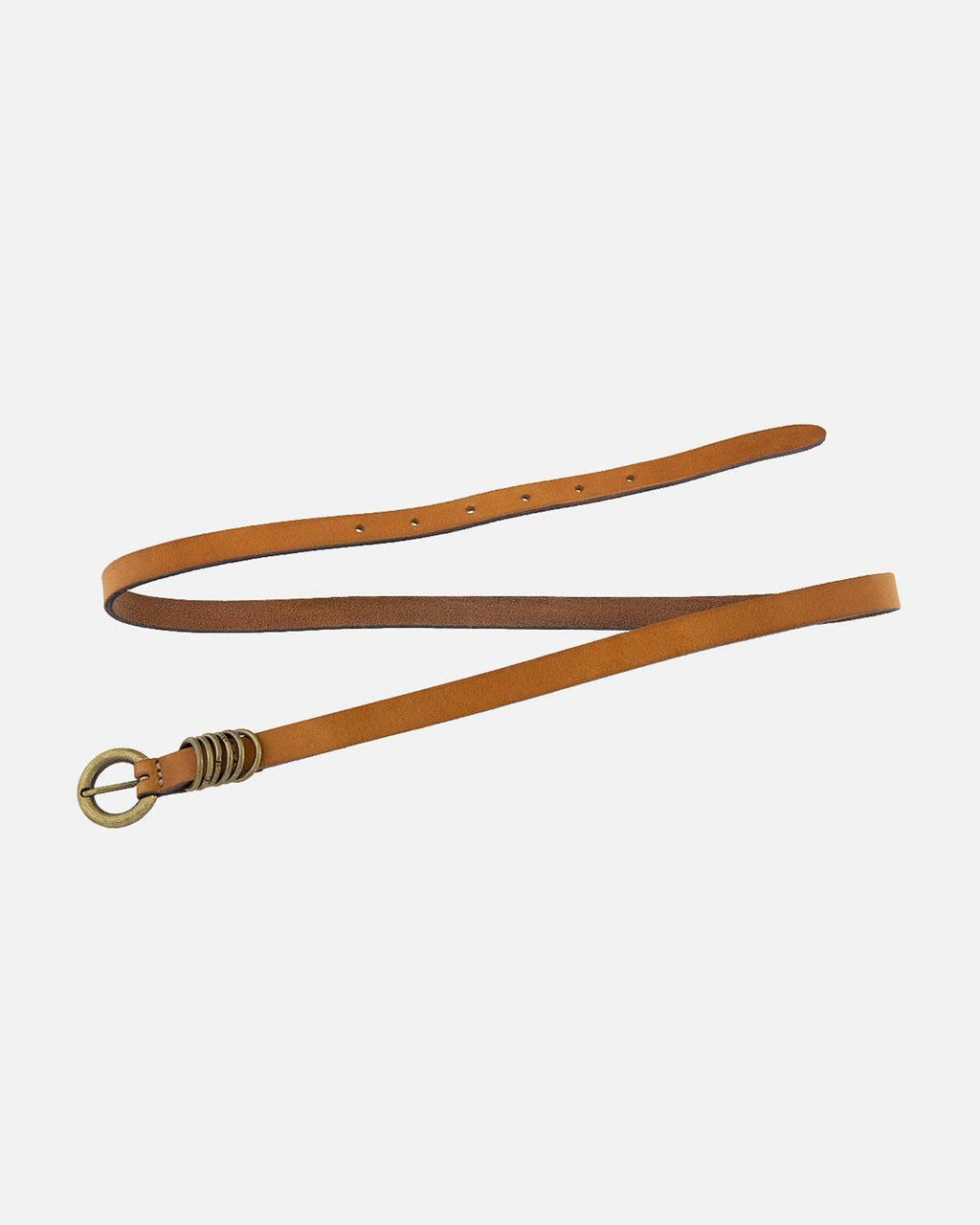 Alie Skinny Leather Belt