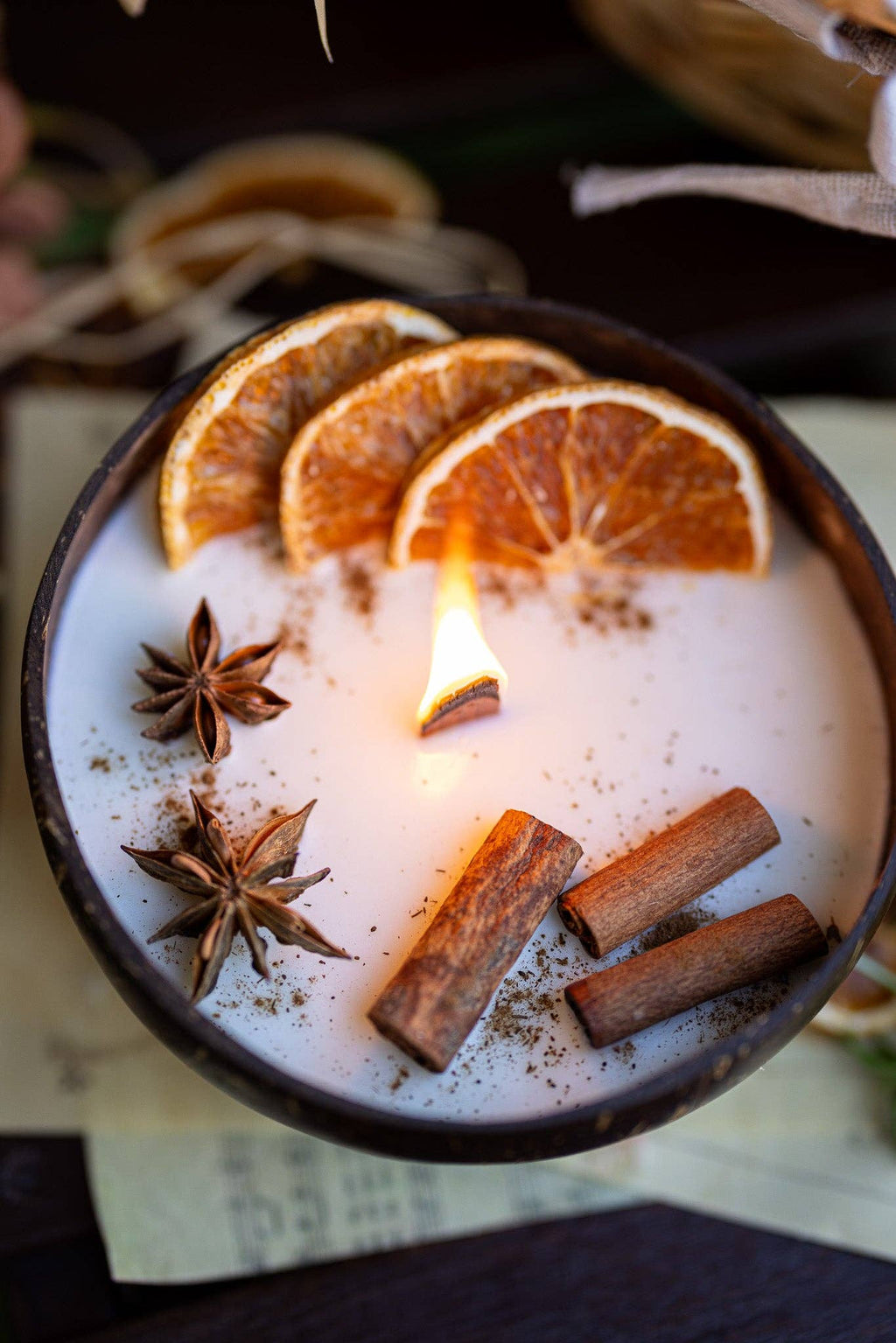 Coconut Bowl Soy Candle