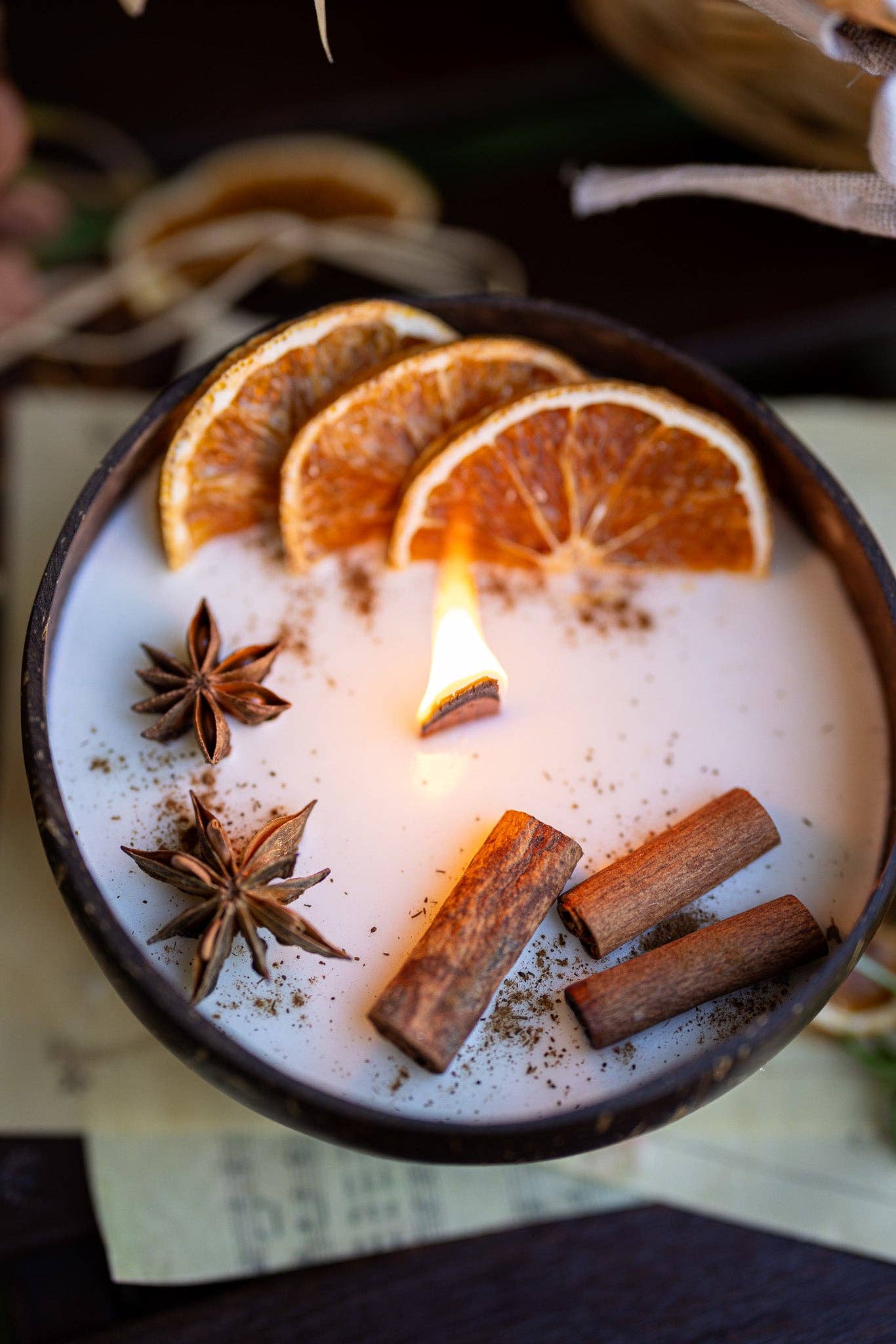 Coconut Bowl Soy Candle