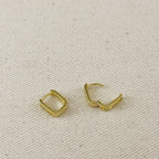 Love CZ Hoop Earrings