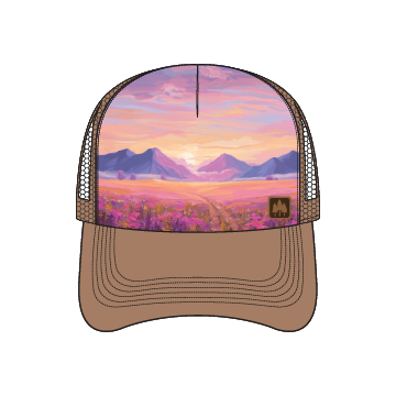 Blush Range Unisex Trucker - Coyote Brown