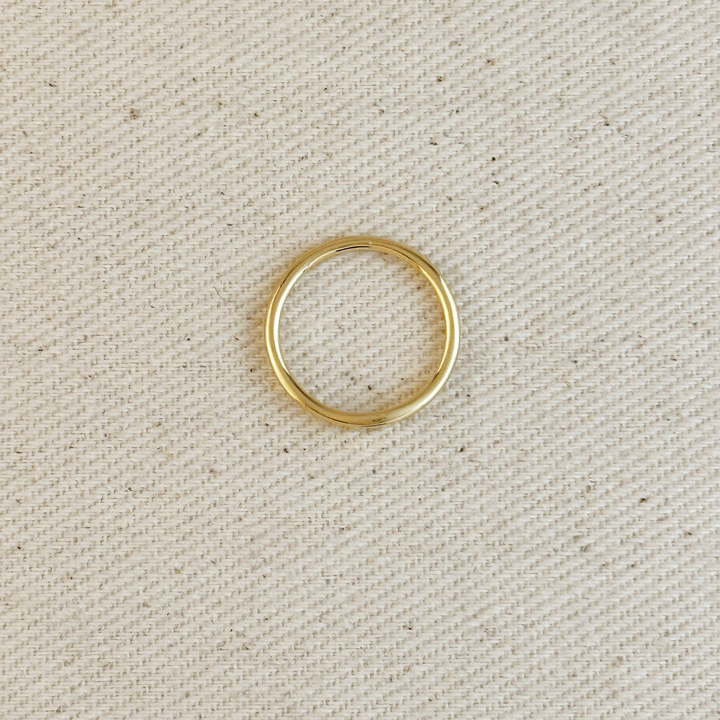 Flat Top Band Ring