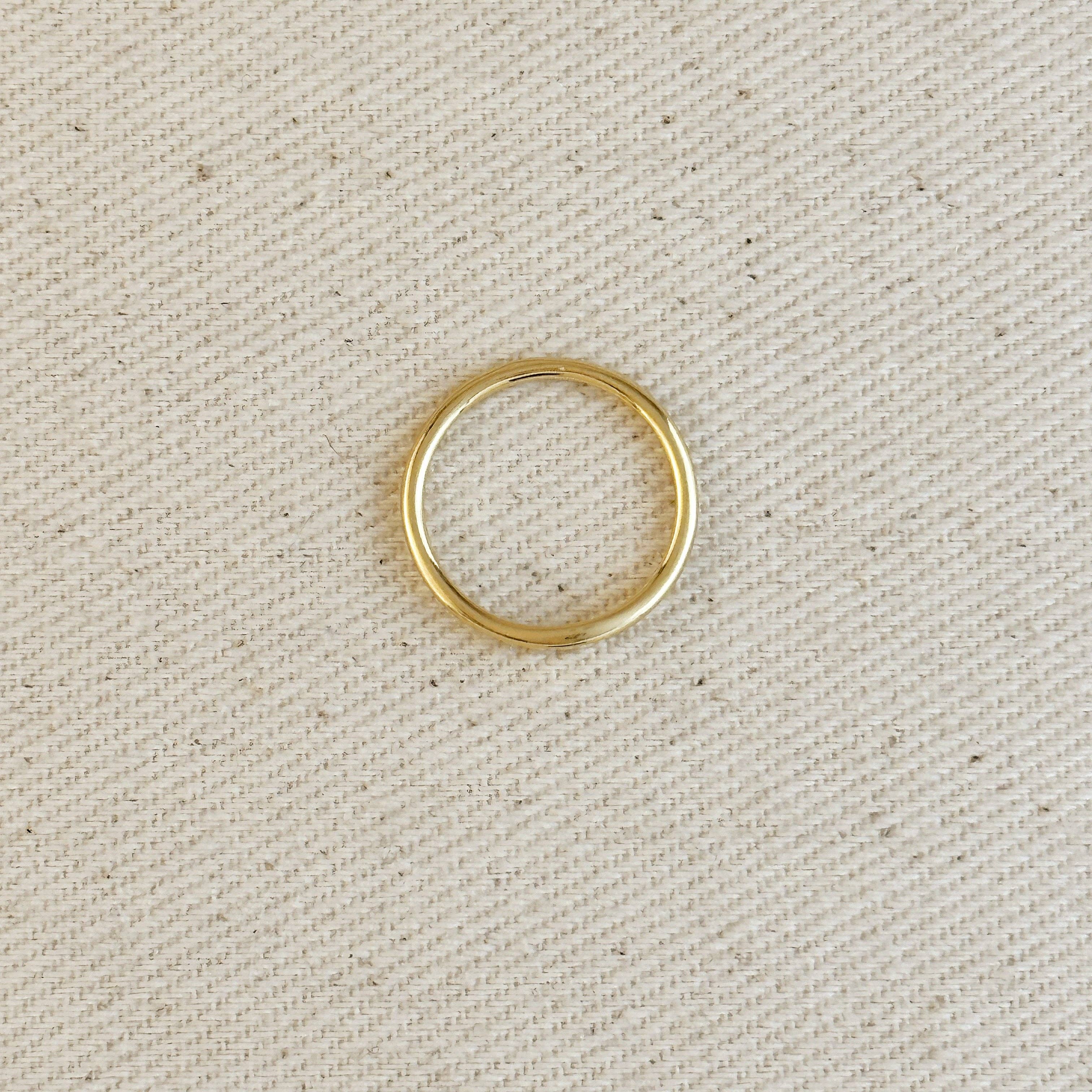 Flat Top Band Ring