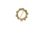 Monica Brass Bandana Slide