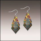 Forest Foliage Dangle Stack Handmade Earrings