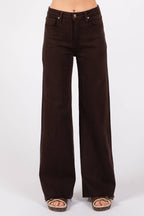 Paola A-Line Wide Scissor Cut Jeans