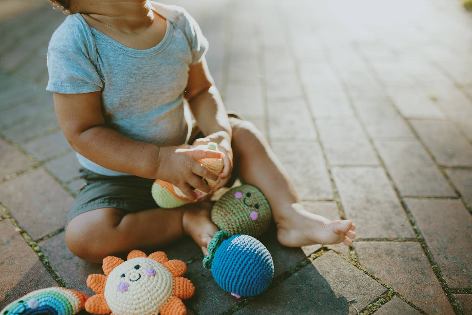 Friendly Weather Sun Rattle Toy