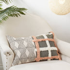 Printed and Tufted Pillow