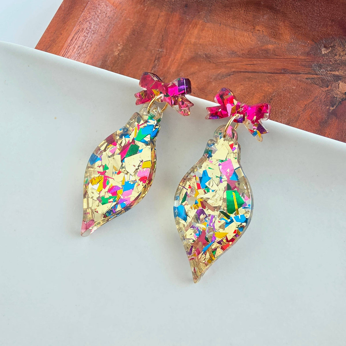 Vintage Ornament Earrings