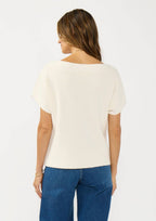 Short Sleeve Sweater Top