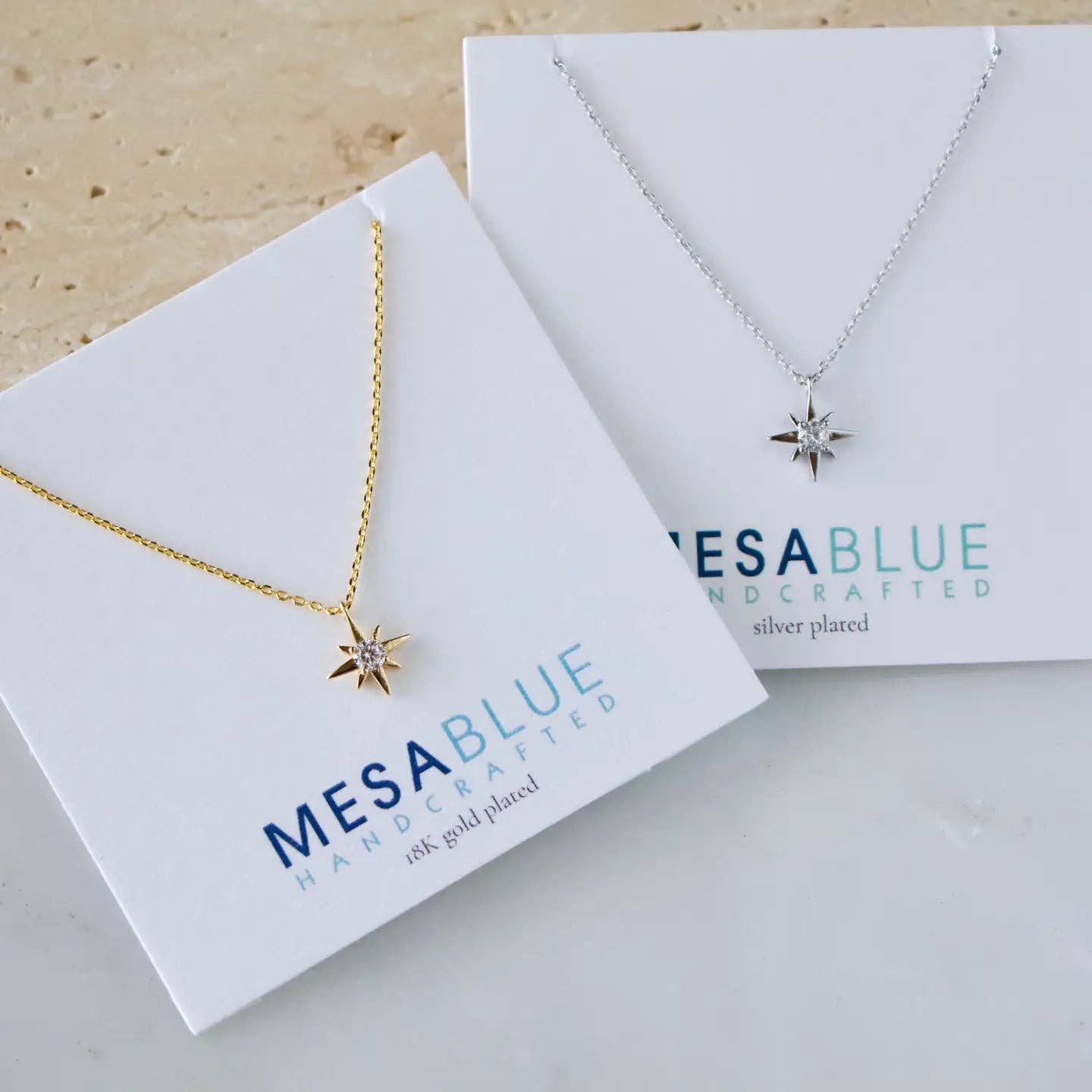 Mini CZ Star Necklace