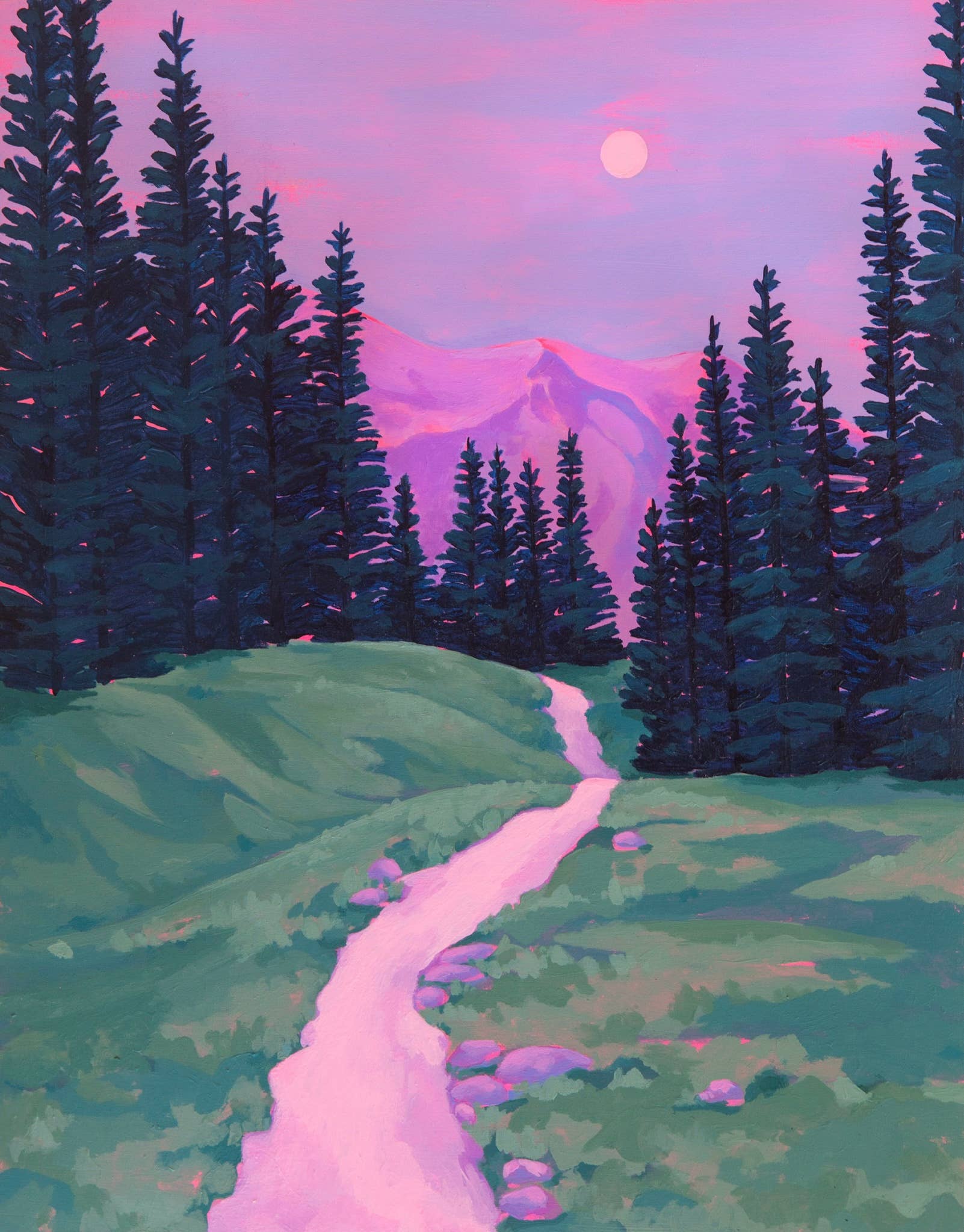 Alpine Start Print  
