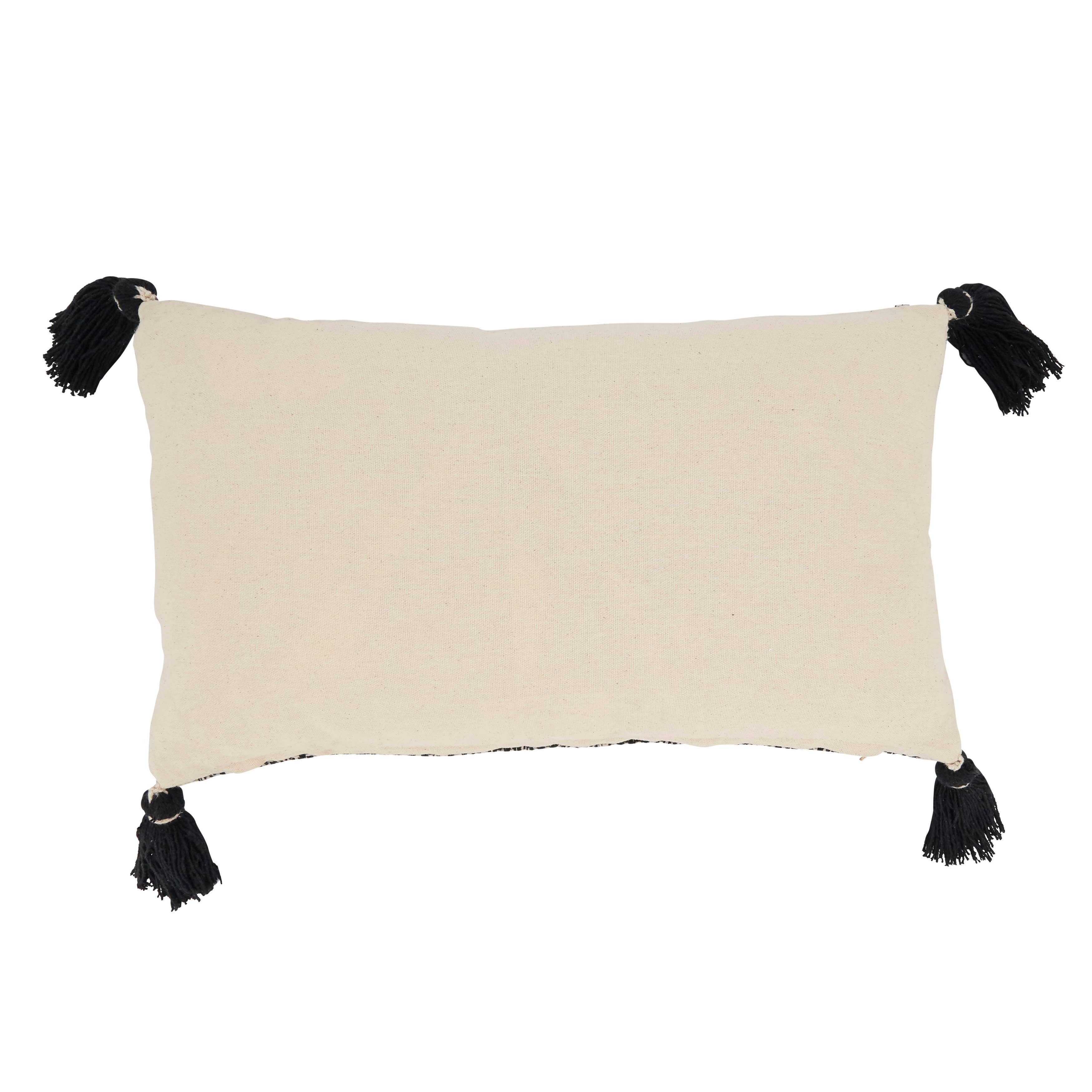 Block Bliss Stitch Throw Pillow