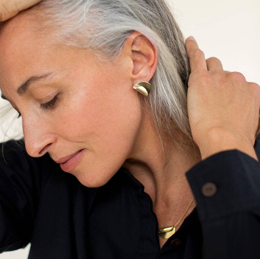 Enfold Stud Earrings