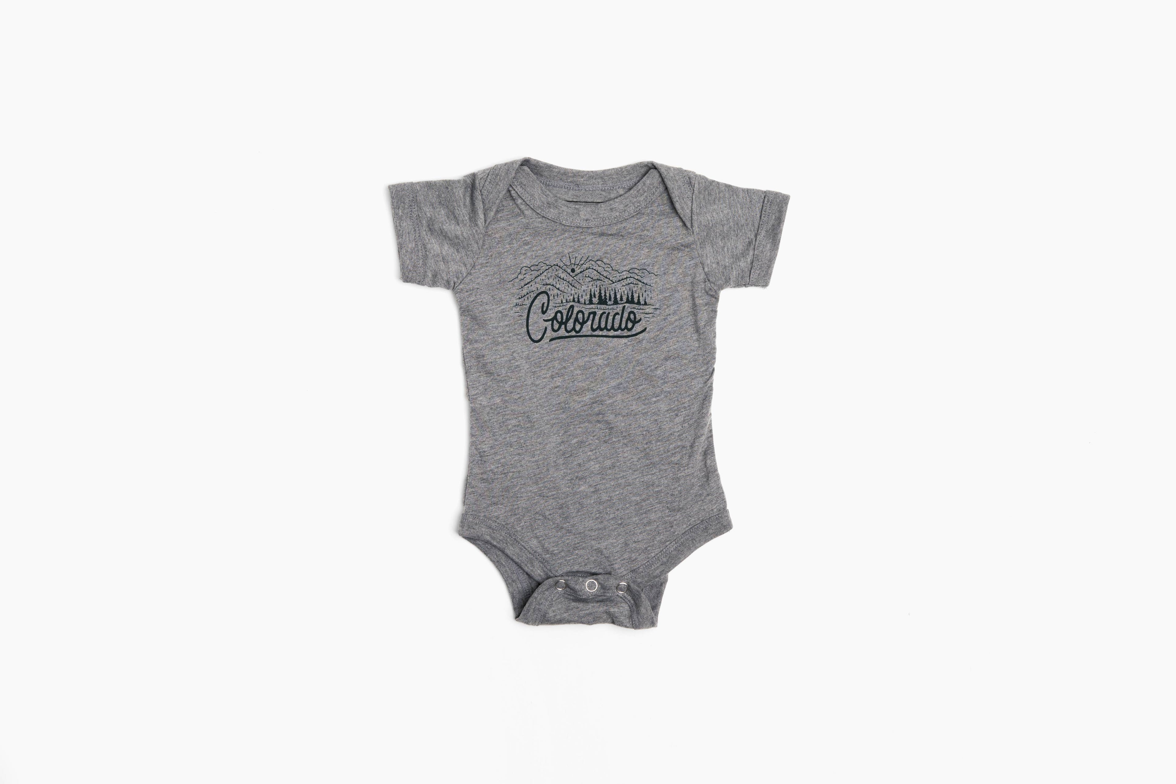 Kids Colorado Tee-Gray Triblend