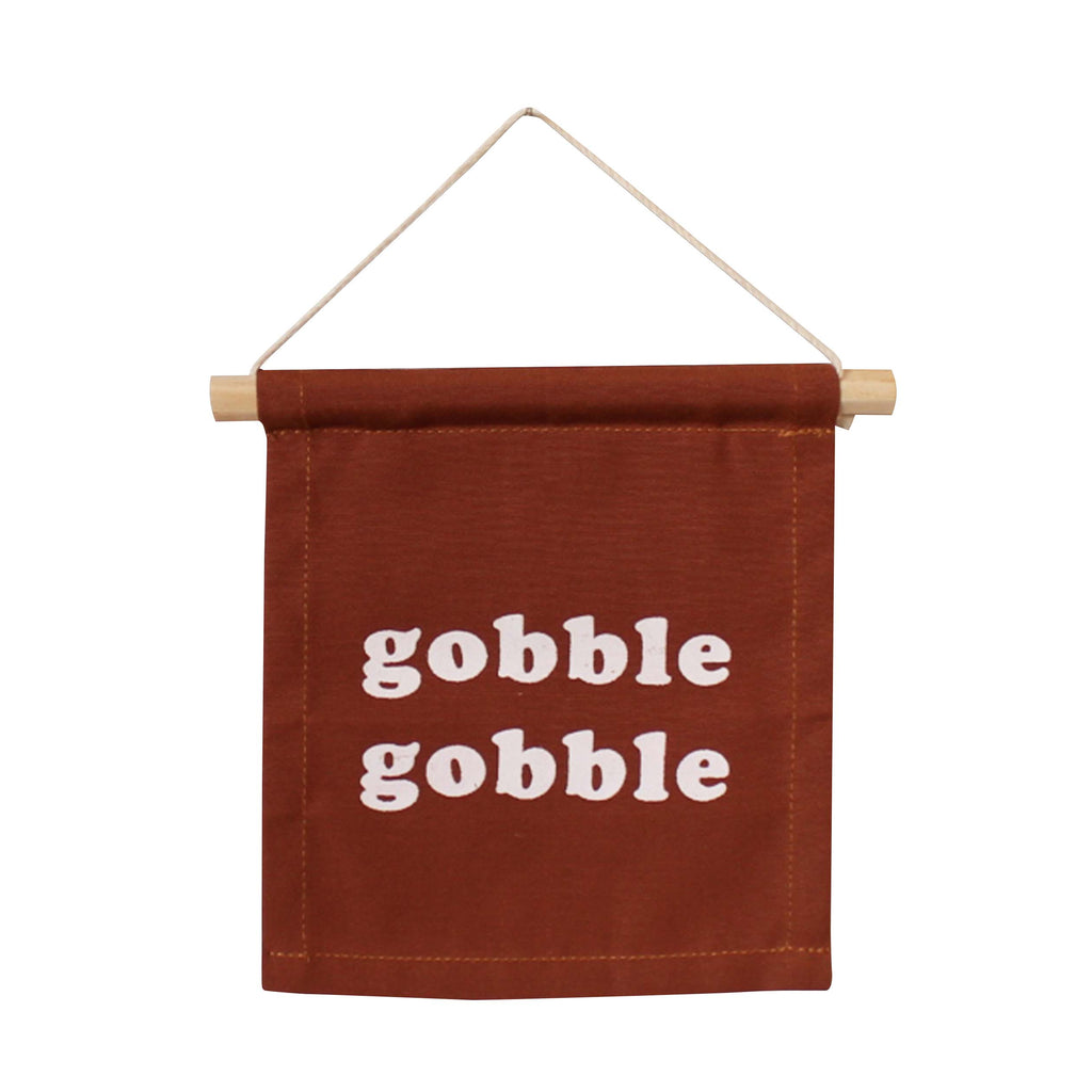 Gobble Gobble Canvas Hang Sign