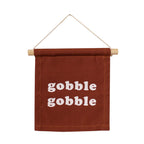 Gobble Gobble Canvas Hang Sign