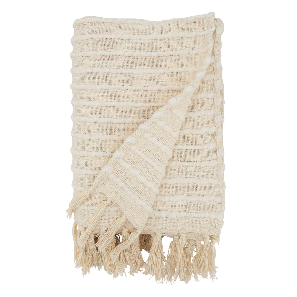 Chunky Stripe Throw Blanket