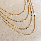 2mm Dot Chain Necklace