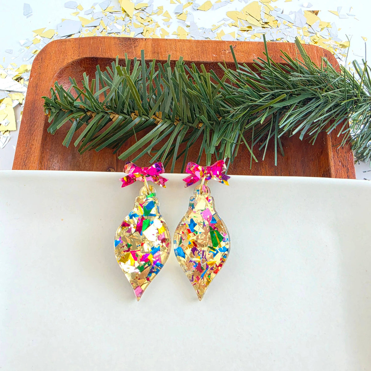 Vintage Ornament Earrings