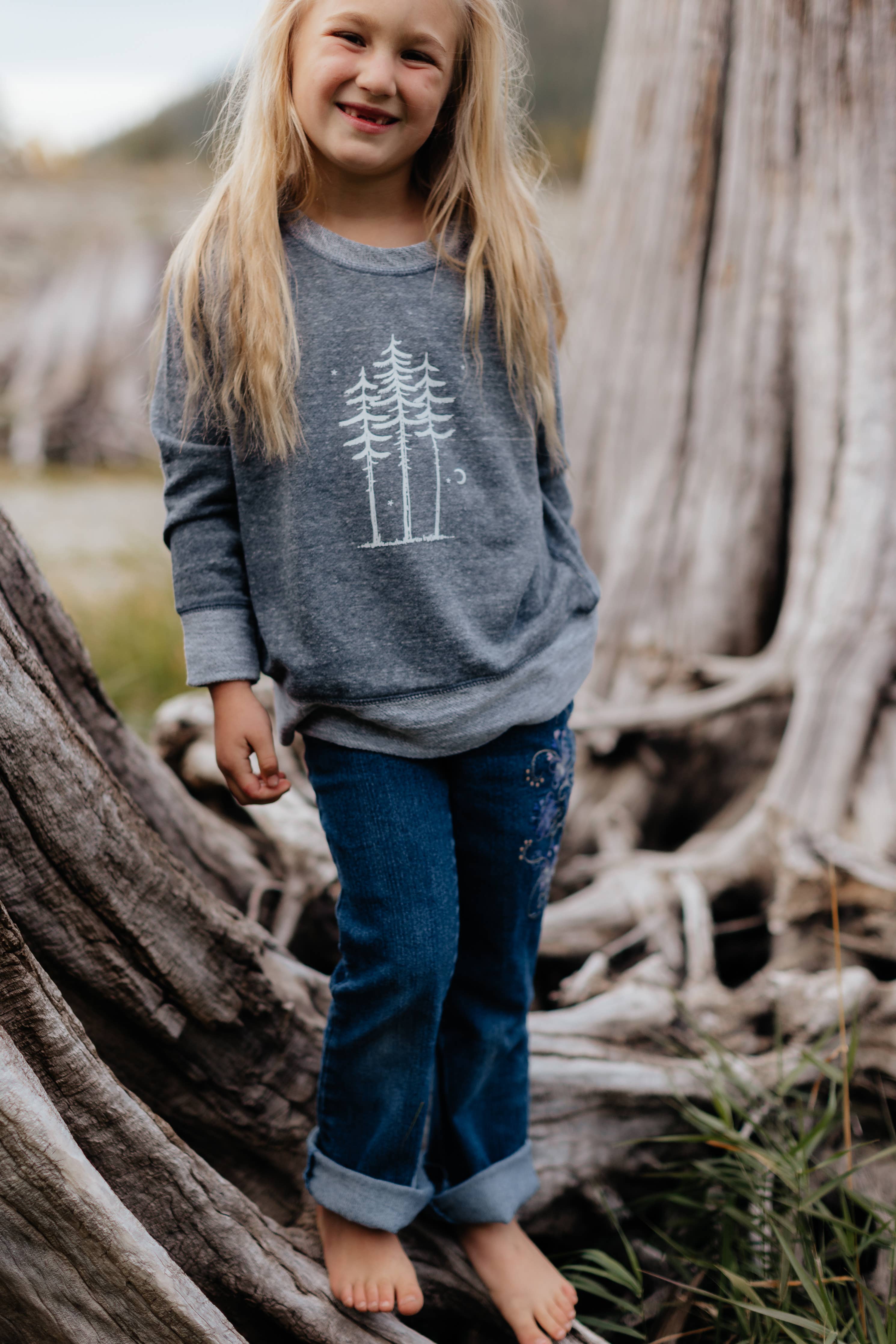 Three Trees Kids Long Sleeve