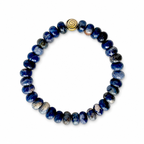 You Got This Rondelle Bracelet  |  Sodalite Gemstone Bracelet