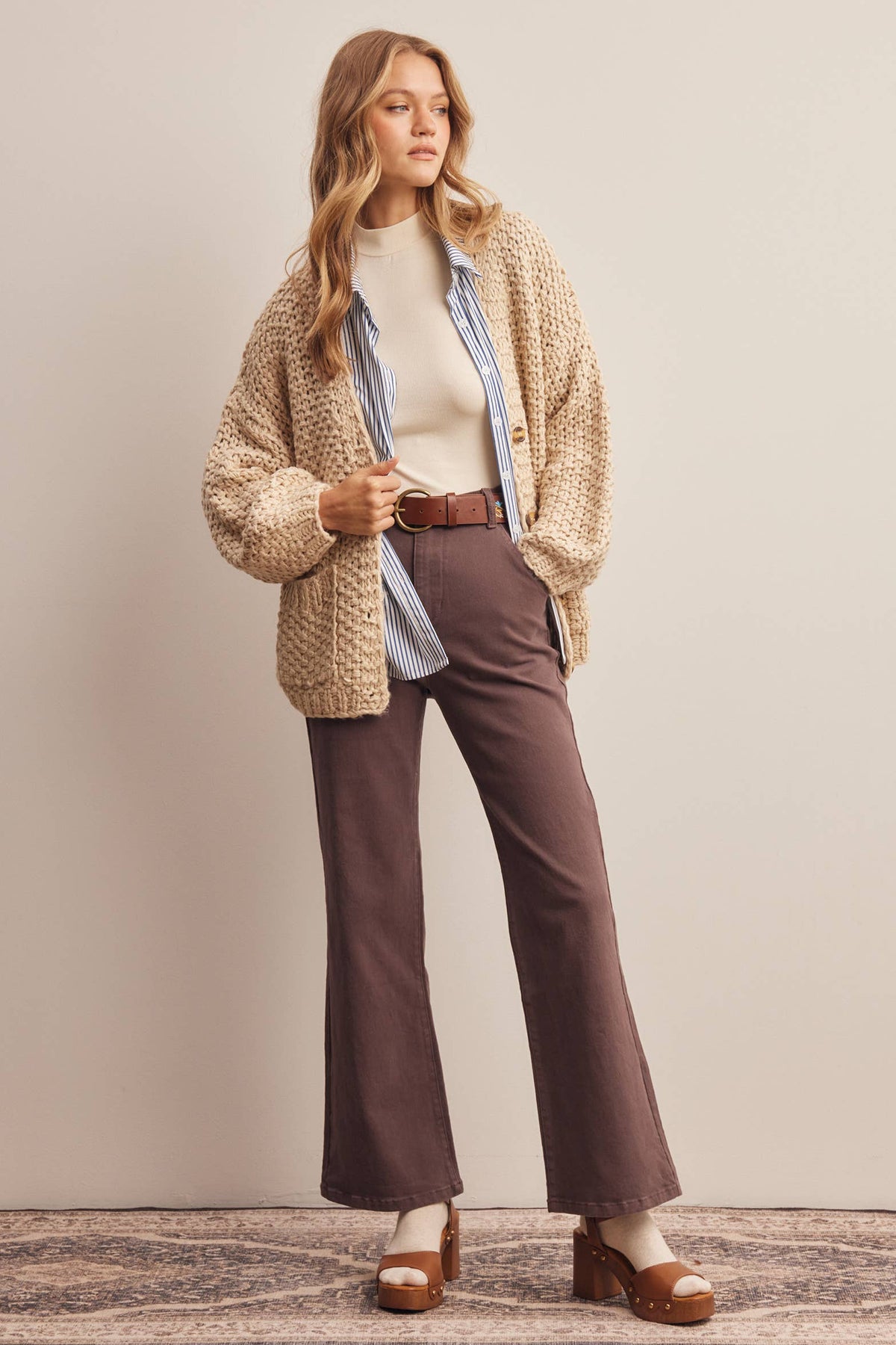Handmade Chunky Knit Cardigan