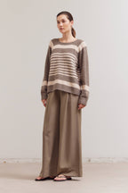 THICK THIN STRIPE SWEATER