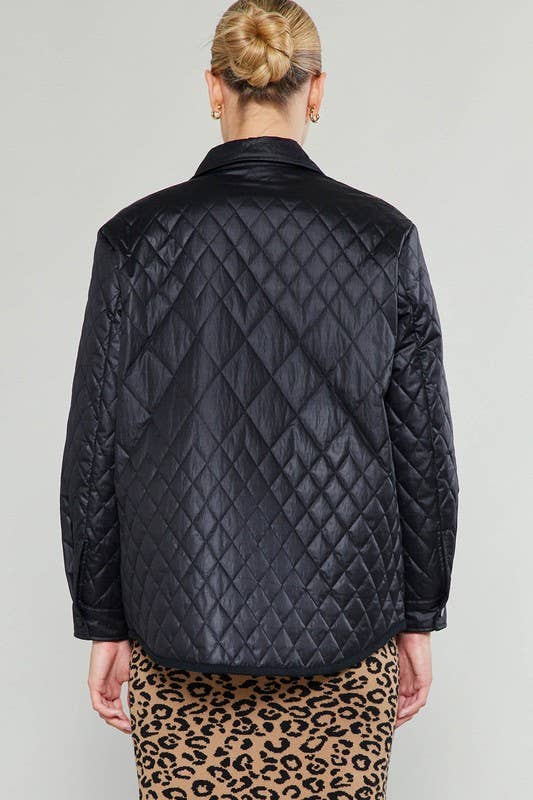 Diamond Shaped Quilting Jacket