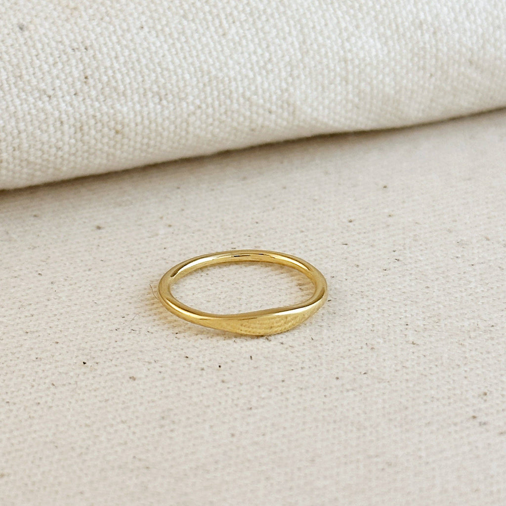 Flat Top Band Ring