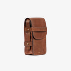 The Boxy Crossbody - Vintage Brown