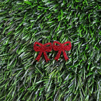 Red Bow Studs