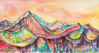 Mountain Art 12x16 print: Sunbeam