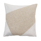 Velvet Throw Pillow With Geometric Design