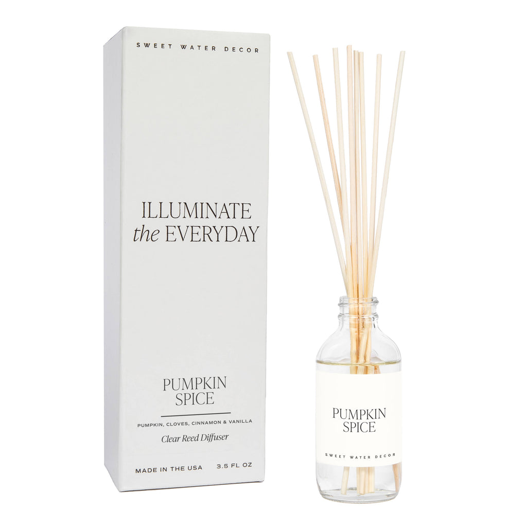 Pumpkin Spice Clear Reed Diffuser