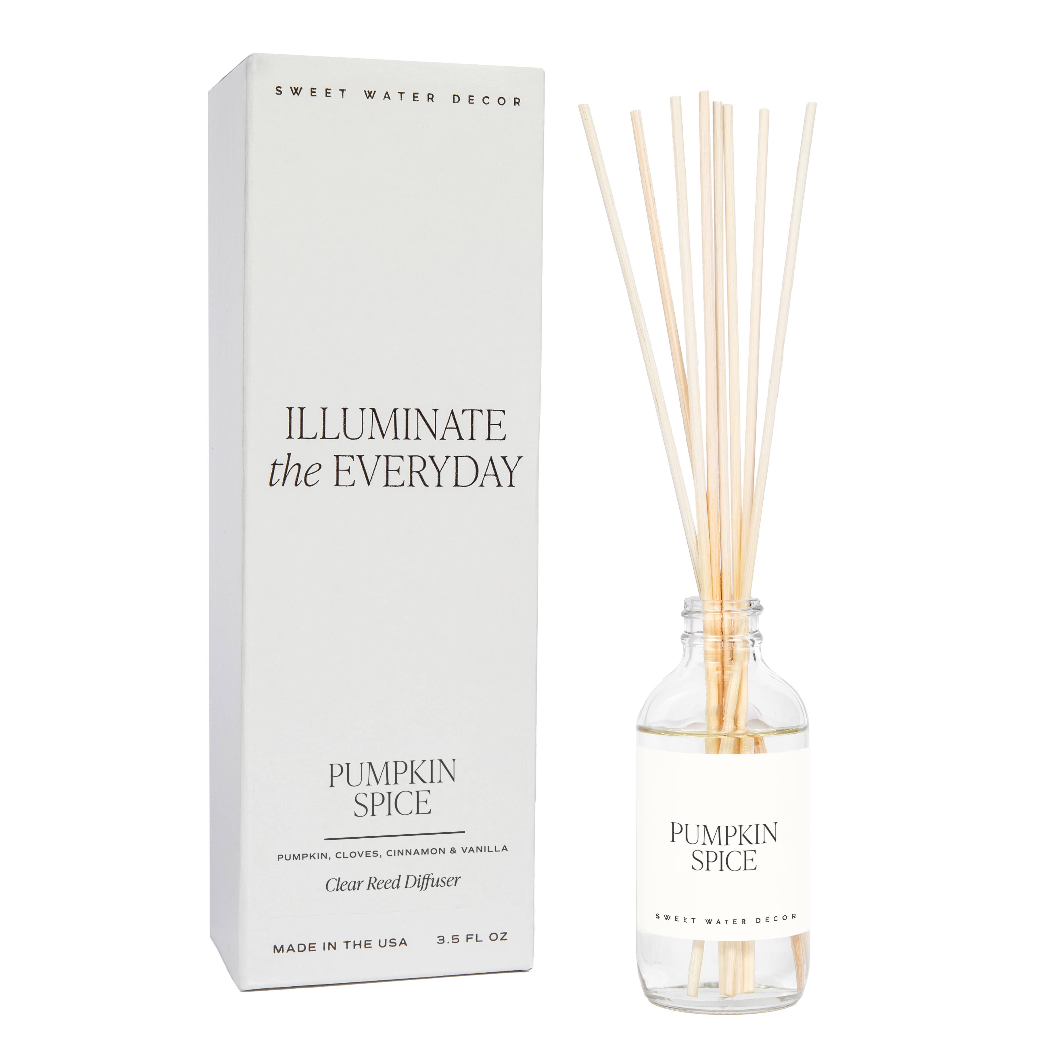 Pumpkin Spice Clear Reed Diffuser