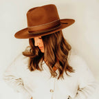 Wide Brim Australian Wool Felt - Style Jawa