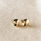Half Open Stud Earrings