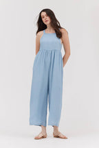 CHAMBRAY JUMPSUIT