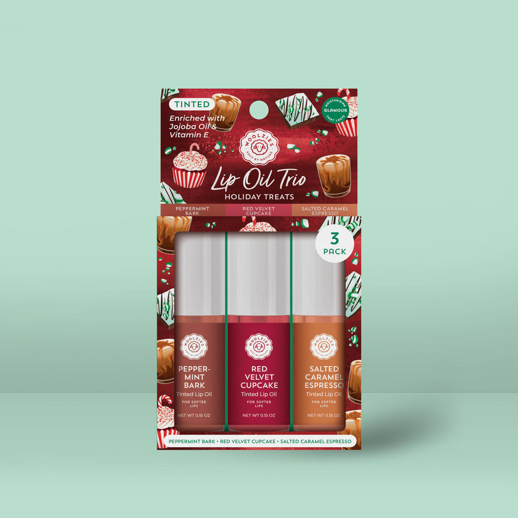 Tinted Lip Oil Trio – Holiday Treats