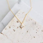 Mini CZ Star Necklace