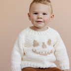 Baby & Kid Jack-o-lantern Sweater Cream