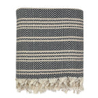 Woven Stripe Turkish Throw Blanket
