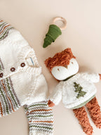 Woodland Stripe Cardigan Baby Kid Back to School Fall Winter