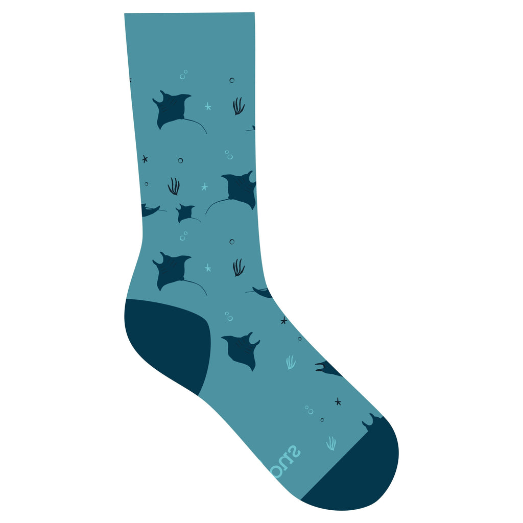 Socks that Protect Manta Rays