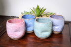 Ceramic Thumbprint Tumblers