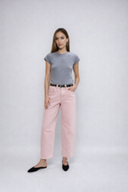 Elmore Horseshoe Barrel Almond Blossom Jean