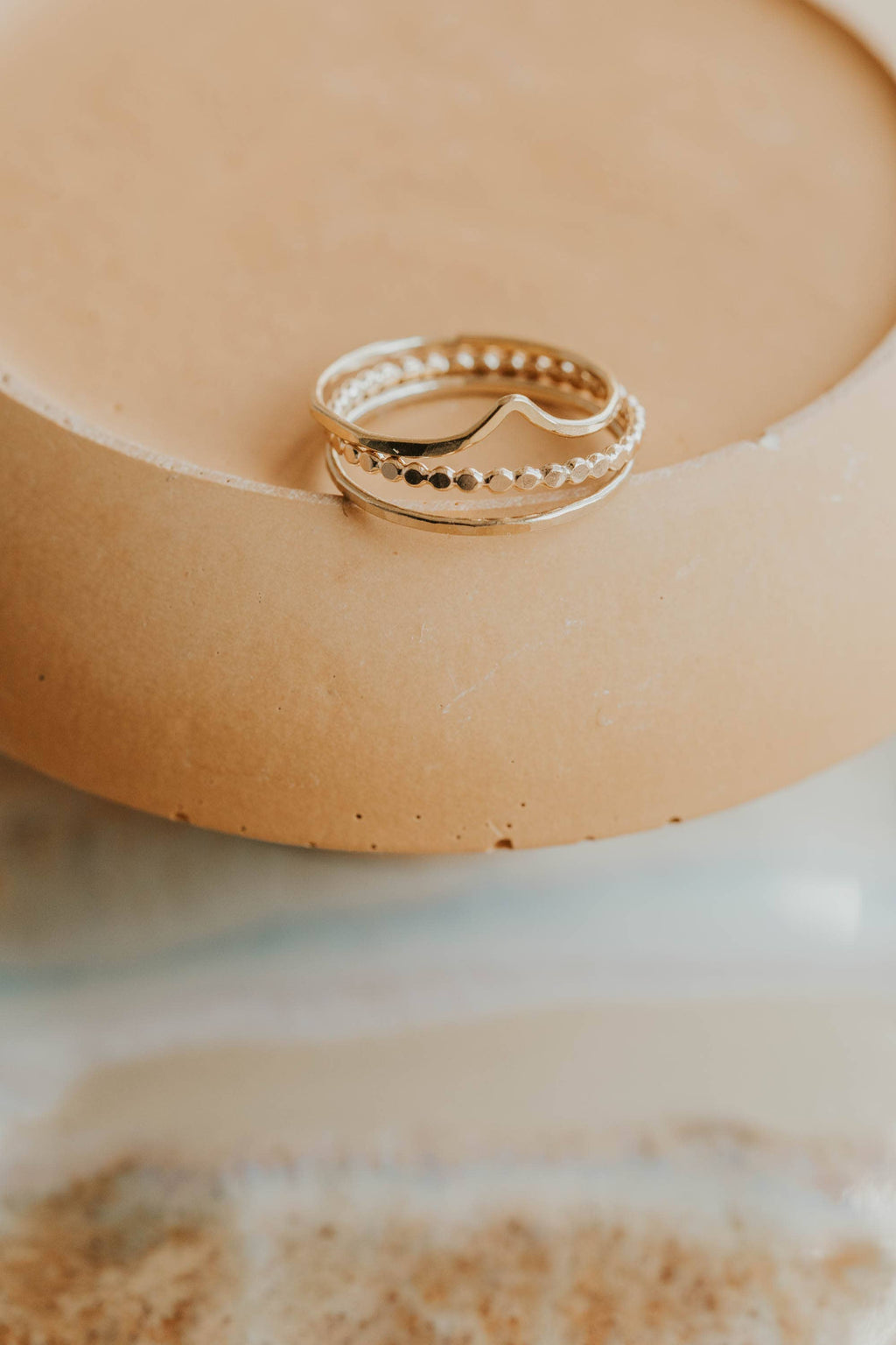 Valley Trio Stacking Rings