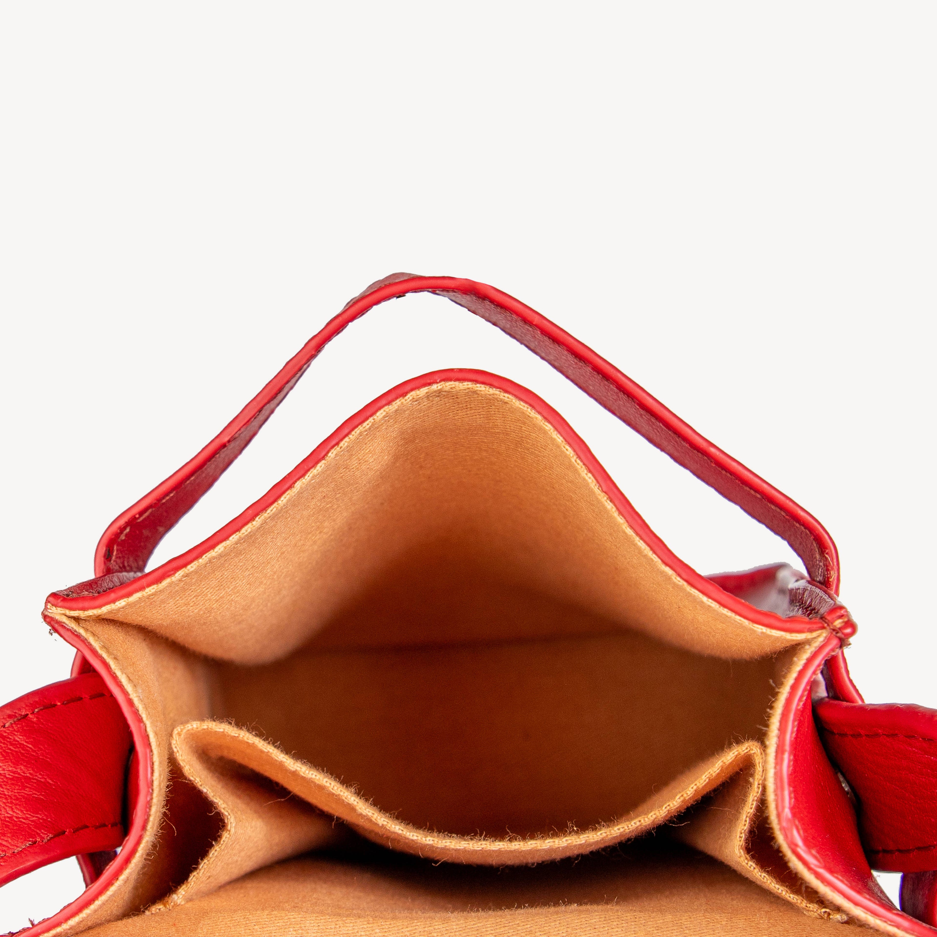 The Boxy Crossbody -  Tomato